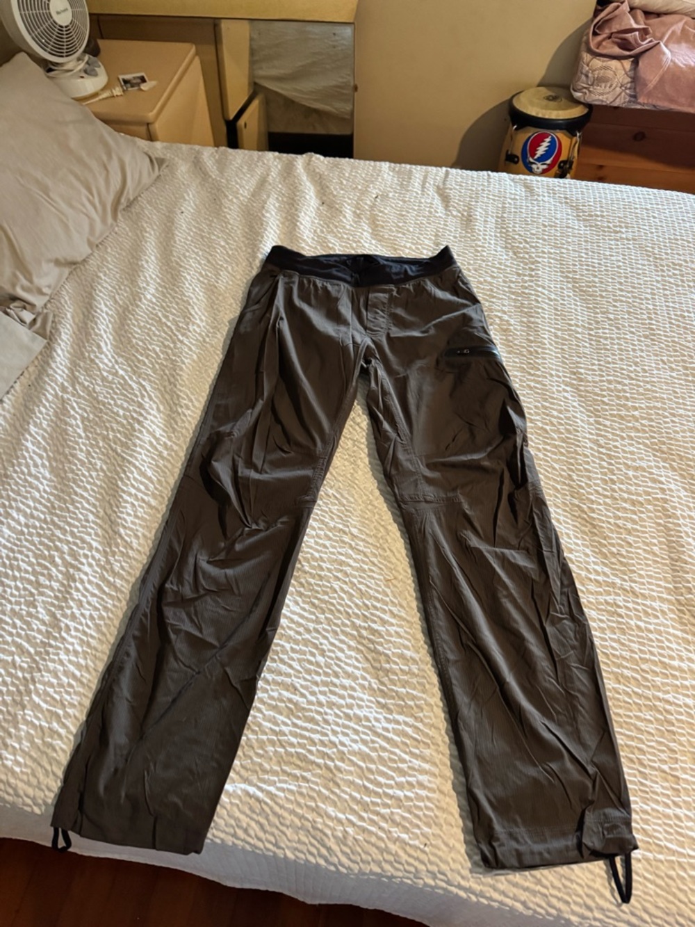 Lightweight Lululemon Charcoal Outdoor Pants